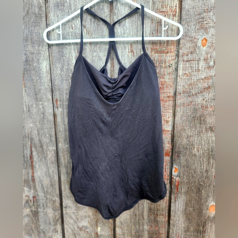 Lululemon Black Racerback Tank Size 6
